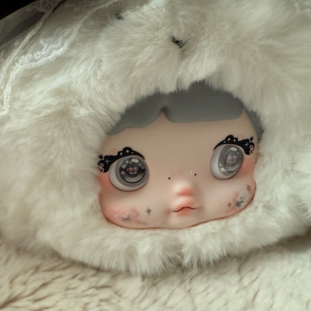 Nommi Purse Bag Edelweiss Bunny White Confirmed New Eyes + Bonus BB3 - Picture 4 of 7
